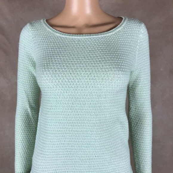 J.CREW Wool Blend Green Sweater PXS - Picture 6 of 8